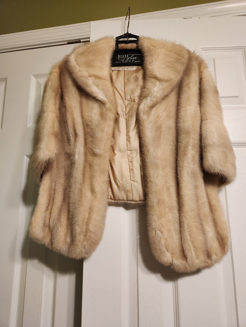 Genuine Pearl Mink Stole